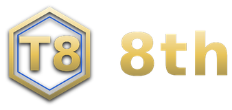 8th logo